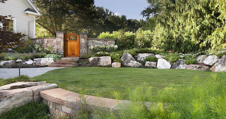 Green landscaping in Calabasas