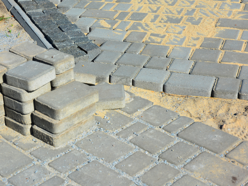 pavers installation