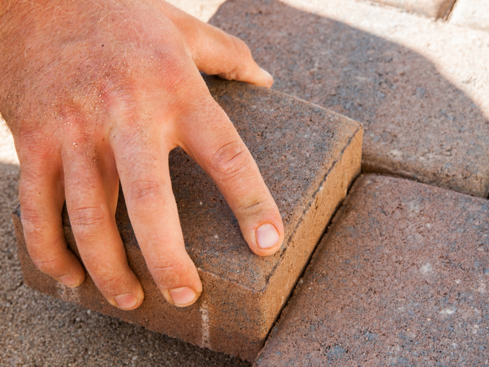pavers installation