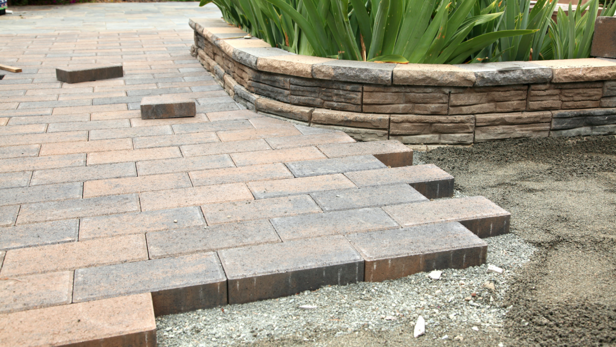 pavers installation