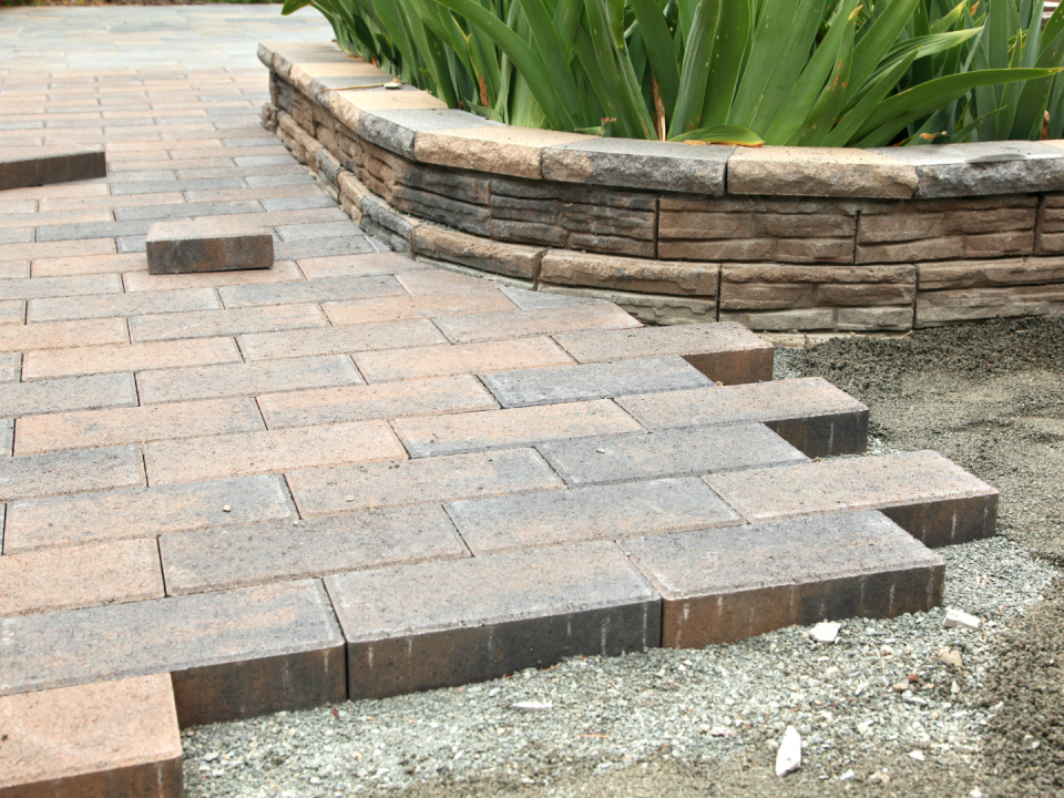 pavers installation